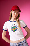 DeFacto Coool Hello Kitty Fitted Ribana Kısa Kollu Tişört D4214AX24HSWT32