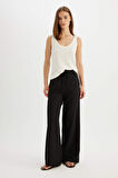 DeFacto Wide Leg Geniş Paça Casual Pantolon Y6981AZ24AUBK81
