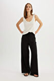 DeFacto Wide Leg Geniş Paça Casual Pantolon Y6981AZ24AUBK81