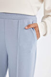 DeFactoFit Sporcu Jogger Eşofman Altı Basic Düz Standart Fit Geniş Paça Skuba Dalgıç Kumaş A5628AX24AUBE748