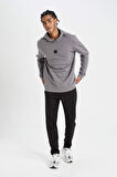 DeFactoFit Slim Fit Sporcu Jogger Eşofman Altı Dar Kesim Fermuarlı Basic Düz Standart Paça S3309AZ24AUBK81