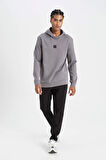 DeFactoFit Slim Fit Sporcu Jogger Eşofman Altı Dar Kesim Fermuarlı Basic Düz Standart Paça S3309AZ24AUBK81