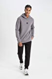 DeFactoFit Slim Fit Sporcu Jogger Eşofman Altı Dar Kesim Fermuarlı Basic Düz Standart Paça S3309AZ24AUBK81