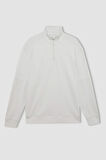 DeFacto Gri DeFactoFit Standart Fit Dik Yaka Fermuarlı Skuba Dalgıç Kumaş Sporcu Sweatshirt C9172AX24AUGR493