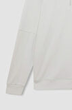 DeFacto Gri DeFactoFit Standart Fit Dik Yaka Fermuarlı Skuba Dalgıç Kumaş Sporcu Sweatshirt C9172AX24AUGR493