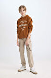 DeFacto Erkek Çocuk Kapüşonlu Baskılı Sweatshirt D4343A8NSBN202