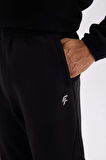 DeFactoFit Kalın Jogger Eşofman Altı Standart Fit Cepli Sporcu Beli Lastikli D6312AX24WNBK81