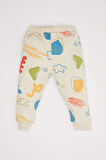 DeFacto Erkek Bebek 2'li Takım Desenli İnce Sweatshirt Alt D5822A5NSER42