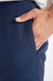 DeFacto Relax Fit Cepli Pamuklu Basic Düz Şort Y3437AZ24SMIN164