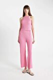 DeFacto Wide Leg Geniş Bol Paça Basic Düz Pantolon D2819AX24HSPN278
