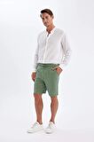DeFacto Relax Fit Pamuklu Bermuda Şort D1051AX24SMGN759