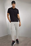 DeFactoFit Sporcu Dokuma Pantolon Slim Fit Dar Kesim Çift Cepli Fermuarlı Paça C9262AX24AUKH418