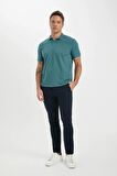 DeFacto Regular Fit Kısa Kollu Basic Düz Polo Tişört T0126AZ24SMGN932