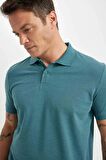DeFacto Regular Fit Kısa Kollu Basic Düz Polo Tişört T0126AZ24SMGN932