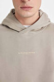 DeFacto Regular Fit Kapüşonlu Baskılı Sweatshirt C6131AX24AUKH475