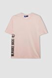 DeFactoFit NBA Milwaukee Bucks Boxy Fit Bisiklet Yaka Kısa Kollu Tişört B9889AX24SMPN262