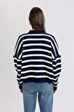 DeFacto Oversize Fit V Yaka Ribana Hırka D1425AX24SMNV131