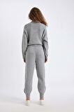 DeFacto Jogger Triko Pantolon Cepli Basic Düz Beli Lastik Bağcıklı R1701AZ24WNGR211