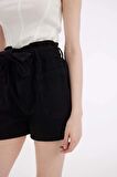 DeFacto Paperbag Yüksek Bel Jean Şort C2450AX24HSNM40