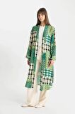 DeFacto Relax Fit Desenli Uzun Viskon Kimono C9688AX24SMKH461