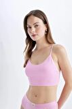 DeFacto Çıkarılabilir Pedli Seamless Bra-Fall in Love C1643AX24SPPN444