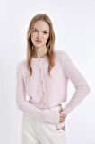 DeFacto Coool Slim Fit Dar Kesim Bisiklet Yaka Triko Hırka Z9318AZ24WNPN83
