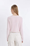 DeFacto Coool Slim Fit Dar Kesim Bisiklet Yaka Triko Hırka Z9318AZ24WNPN83