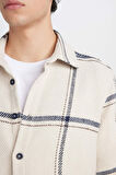 DeFacto Modern Fit Polo Yaka Oduncu Uzun Kollu Gömlek Y1692AZ24WNBG74