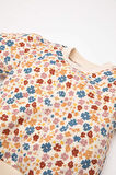 DeFacto Kız Bebek Bisiklet Yaka Çiçekli İçi Yumuşak Tüylü Sweatshirt D5562A524WNER42