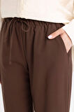 DeFacto Wide Leg Geniş Paça Esnek Belli Bağcıklı Basic Düz Pantolon C5628AX24AUBN540