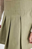 DeFacto Coool Piliseli Normal Bel Basic Düz Gabardin Mini Etek D5265AX24AUKH461