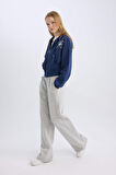 DeFacto Coool Wide Leg Geniş Bol Paça Eşofman Altı Beli Lastikli Bağcıklı Cepli Basic Düz B3345AX24WNGR210