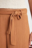 DeFacto Culotte Geniş Paça Bürümcük Kapri D2175AX24SMBN348