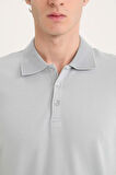 DeFacto Slim Fit Dar Kesim Kısa Kollu Pamuklu Modal Karışımlı Basic Düz Polo Tişört M6609AZ25SPGR130
