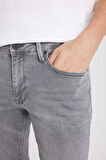 Pedro Slim Fit Dar Kalıp Normal Bel Dar Paça Jean Pantolon
