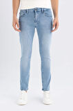 Pedro Slim Fit Dar Kalıp Normal Bel Dar Paça Jean Pantolon