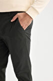 Düz Paça Chino Kanvas Pantolon
