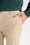 DeFacto Regular Fit Normal Kesim Yazlık Düz Paça Chino Kanvas Pantolon D7349AX25SPBG193