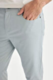 Düz Paça Chino Kanvas Pantolon