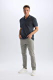 Slim Fit Dar Kesim Dar Paça Chino Kanvas Pantolon