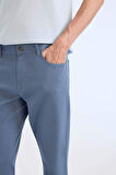 Slim Fit Dar Kesim Dar Paça Chino Kanvas Pantolon