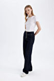 DeFacto 90's Wide Leg Yüksek Bel Uzun Jean Pantolon D5830AX24WNNM34