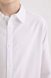 DeFacto Erkek Çocuk Polo Yaka Oxford Uzun Kollu Basic Düz Gömlek W3215A625SMWT34