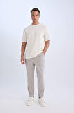 DeFacto Relax Fit Rahat Kesim Düz Paça Yazlık Kumaş Pantolon C3930AX25SPGR419