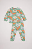 DeFacto Erkek Bebek Pijama Takımı Desenli Bisiklet Yaka Uzun Kollu Üst Uzun Alt D8657A524WNGN381