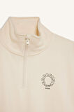 DeFacto Kız Çocuk Relax Fit Dik Yaka Yarım Fermuarlı Baskılı Sweatshirt D0620A824AUER134