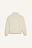 DeFacto Kız Çocuk Relax Fit Dik Yaka Yarım Fermuarlı Baskılı Sweatshirt D0620A824AUER134