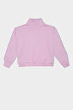 DeFacto Kız Çocuk Relax Fit Yarım Fermuarlı Baskılı Sweatshirt D0620A824AUPR139