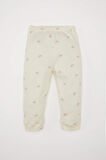 Kız Bebek Pijama Takımı Gökkuşağı Baskılı Uzun Kollu Üst Beli Lastikli Alt