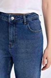 DeFacto 90's Wide Leg Yüksek Bel Uzun Jean Yıkamalı Pantolon D8153AX24WNNM34
